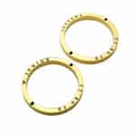 Par de Alianças em Ouro 18Kts A130