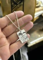 Pingente Foto Gravação em Prata PINP25 - Imagem 2