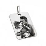 Pingente Foto Gravação em Prata PINP25