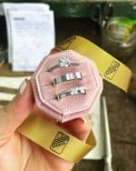 Par de Alianças em Prata ALP111 - Imagem 2