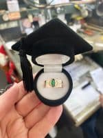 Anel de Formatura em Ouro BX 416 ANFBX22 - Imagem 2