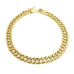 Pulseira Dupla em Ouro 18kts PU32