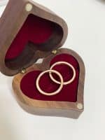 Par de Alianças em Ouro BX 416 ALB36 - Imagem 2