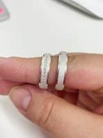 Par de Alianças em Prata ALP112 - Imagem 2