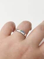 Par de Alianças em Prata ALP115 - Imagem 2