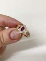 Anel de Formatura em Ouro BX 416 ANFBX23 - Imagem 2