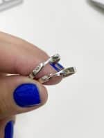 Par de Alianças em Prata ALP116 - Imagem 2