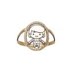 Anel em Ouro BX 416 ANB143