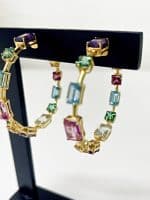 Par de Brincos 18kts BR161 - Imagem 2