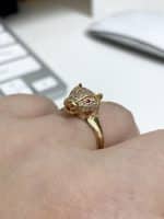 Anel em Ouro 18kts AN165 - Imagem 3