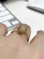 Anel em Ouro 18kts AN165 - Imagem 2