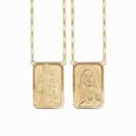 Escapulário em Ouro BX 416 ESBX03