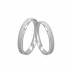 Par de Alianças em Prata ALP125