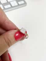 Anel em Prata e Ouro 10kts ANP109 - Imagem 2