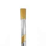 Bomba de Chimarrão em Prata com Ouro 10K BC04