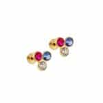 Par de Brincos 18kts BR174