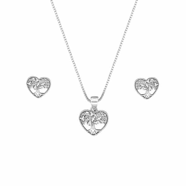 Conjunto Em Prata CJP10