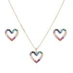 Conjunto Em Ouro 18kts CJ01