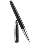 Caneta CROWN Orient Tinteiro Titanium PRETA - Imagem 4