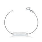 Pulseira Infantil em Prata PUI14