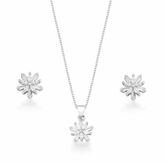 Conjunto Em Prata CJP11
