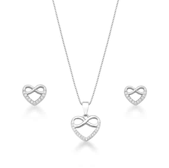 Conjunto Em Prata CJP15