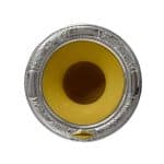 Cuia de Chimarrão com Bocal em Prata CC02