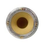 Cuia de Chimarrão com Bocal em Prata CC12