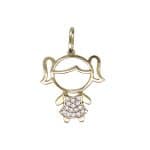 Pingente em Ouro BX 416 PINBX121