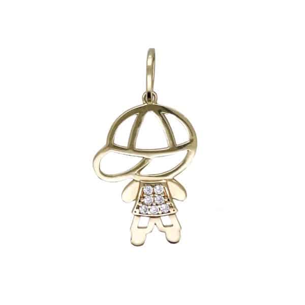 Pingente em Ouro BX 416 PINBX122