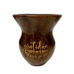 Cuia de Chimarrão Madeira Imbuia CC13