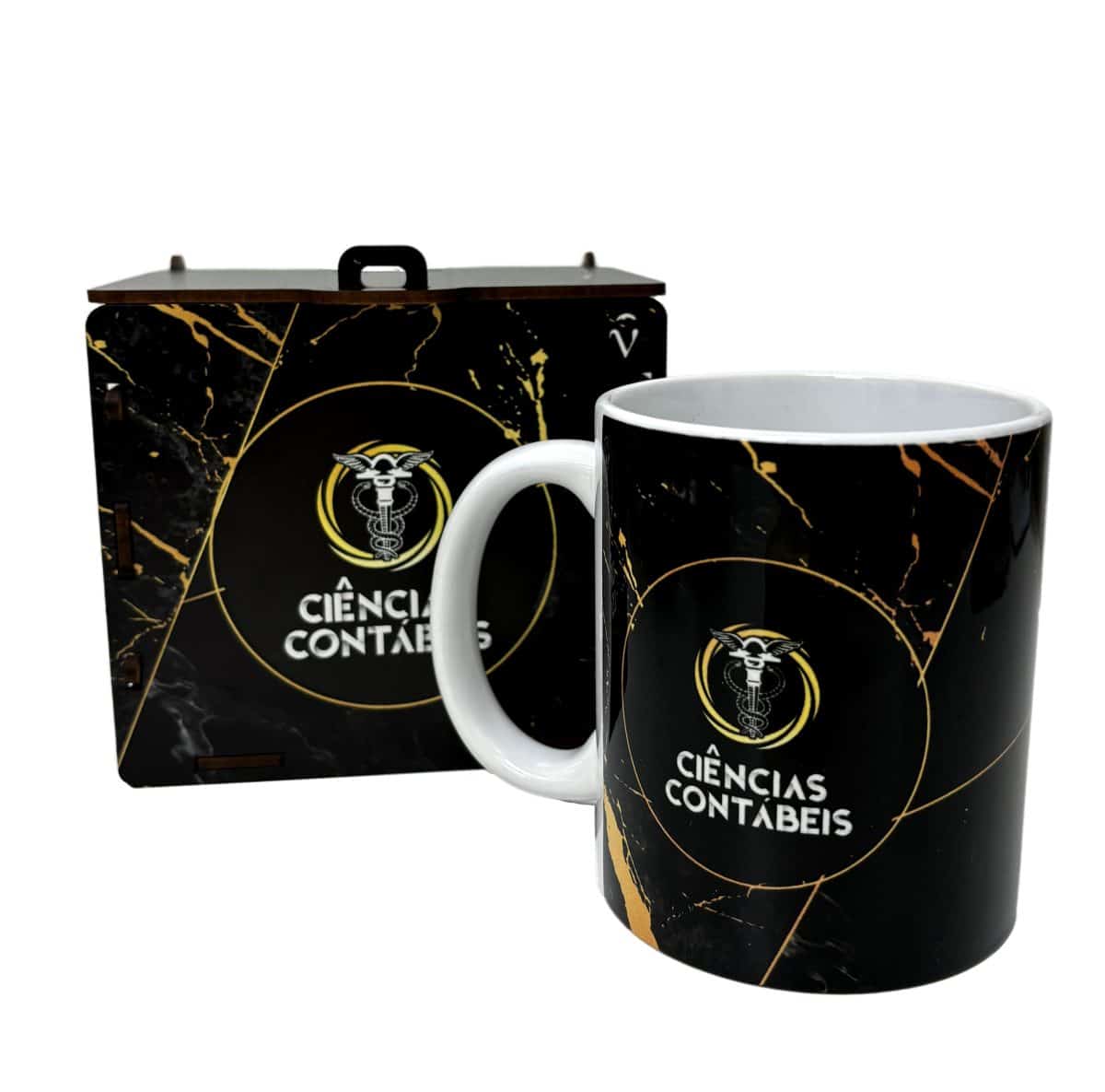Caneca Curso Ciências Contábeis 300ml - Imagem 1