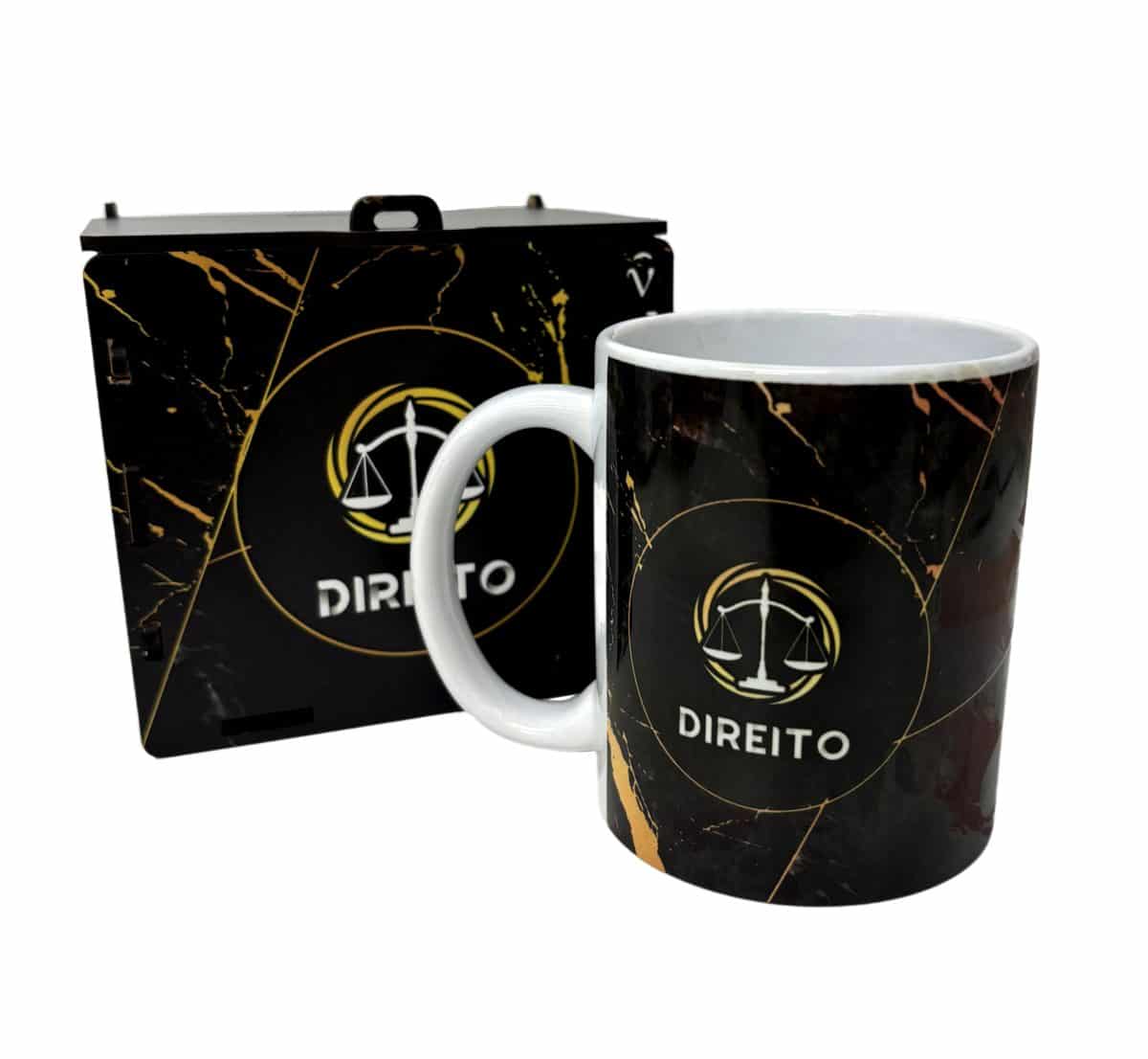 Caneca Curso Direito 300ml - Imagem 1