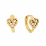 Par de Brincos 18kts BR217