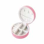Porta Joias Redondo Pink PJ30