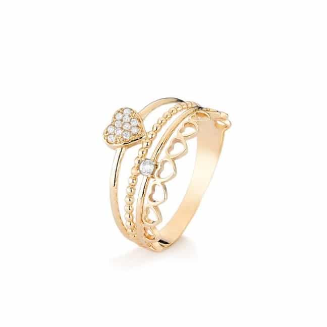 a30c9cd84f8a747bfebe38fb940a0e00-2 Anel em Ouro BX 416 ANB175 - Imagem 1