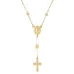 Gargantilha Terço em Ouro 18kts GO84