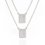 Escapulário em Prata EP17