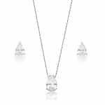 Conjunto Em Prata CJP21