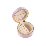 Porta Joias Pequeno Redondo Lilás PJ55