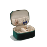 Porta Joias Retangular Verde PJ59