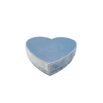 Porta Joias Coração Azul Veludo PJ68