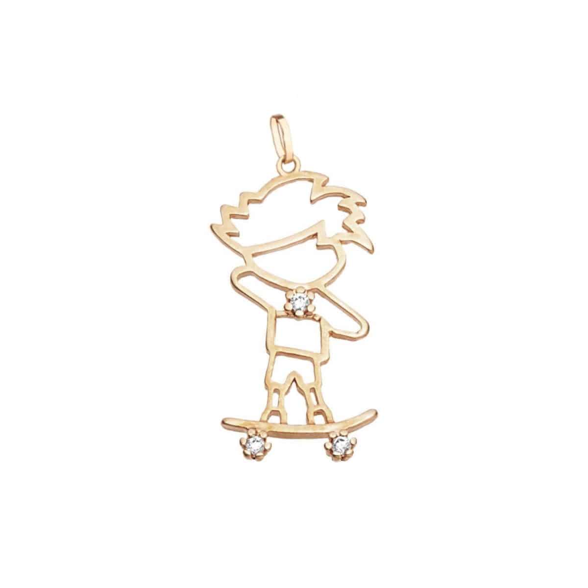 Pingente em Ouro BX 416 PINBX132 - Imagem 1