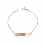 Pulseira Infantil em Ouro BX 416 PUIBX26