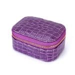 Porta Joias Croco Roxo PJ72