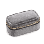 Porta Joias Pequeno Retangular Cinza PJ76