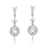 Par de Brincos Em Prata BRP93