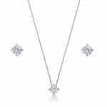 Conjunto Em Prata CJP33