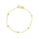 Pulseira Infantil em Ouro 18kts PUI37