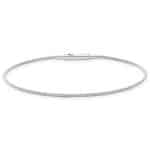 Pulseira em Ouro 18kts Branco PU42